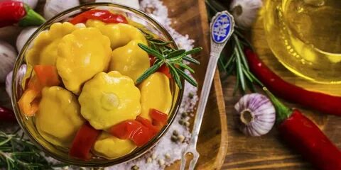 Соленые патиссоны рецепт