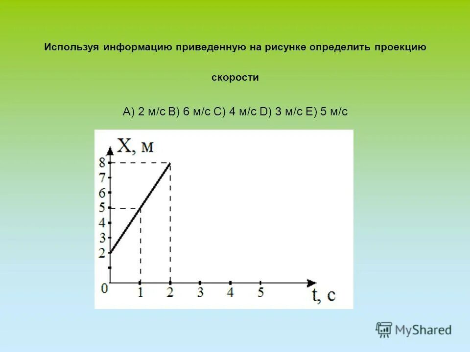 По какой формуле можно определить проекцию. Проекция скорости. Используя информацию на рисунке, определите проекцию скорости.. Как определить проекцию скорости. Проекция скорости VX.