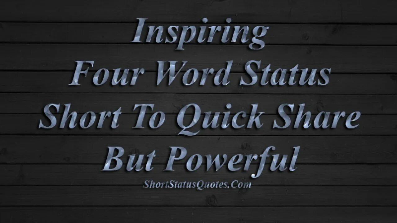 Status Word. Short Inspirational Words. Status_Word 16#8a01.