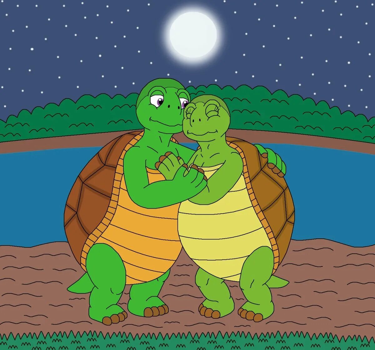Crazy turtle