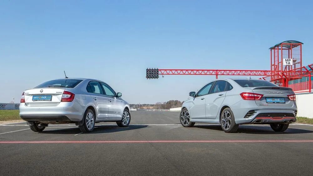 Skoda Rapid 2021 vs Vesta. Vesta v