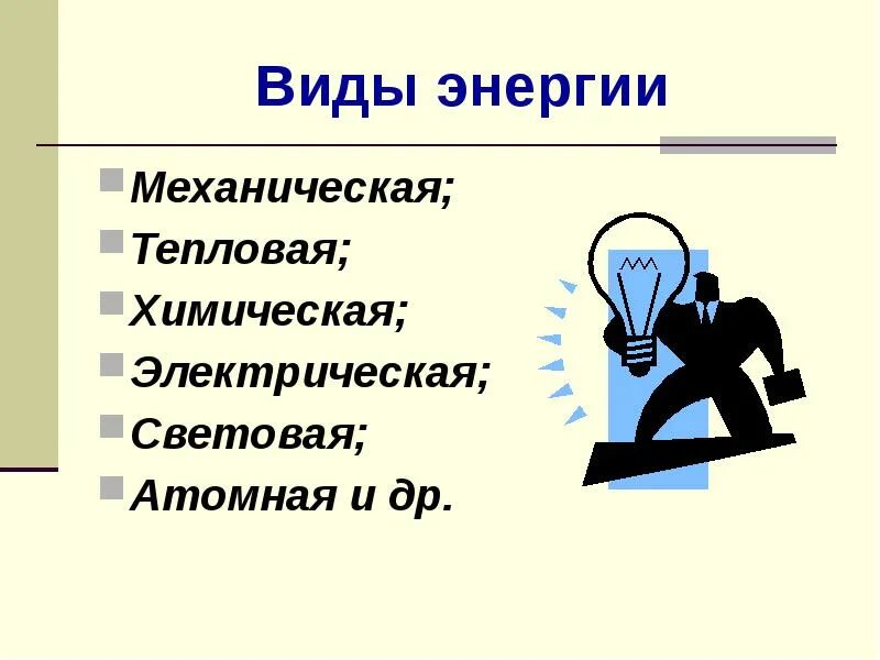 Типы электроэнергии