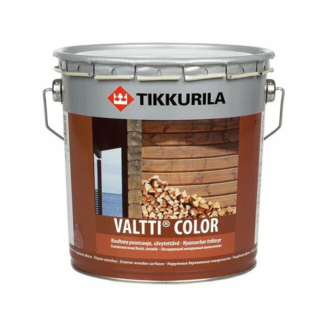 Тиккурила для дерева для наружных работ. Антисептик tikkurila valtti color. valtti color 2,7л антисептик. тиккурила валтти 3165. valtti color 18л.