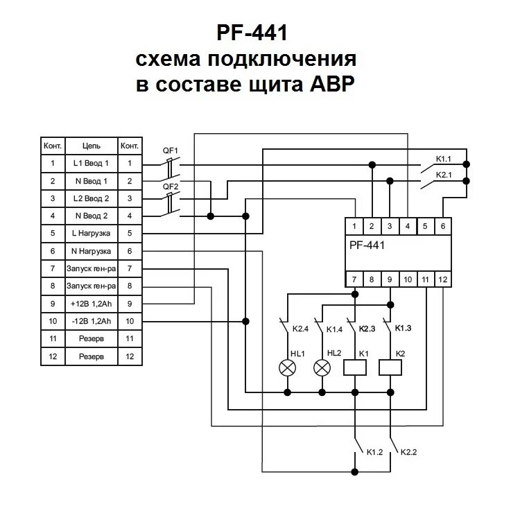 Однофазный АВР PF-441 (переключатель фаз). PF 441 - автоматический переключатель фаз. Однофазный АВР.. Схема подключения реле контроля фаз 3-х фазное. Схема подключения реле переключения фаз 380в.