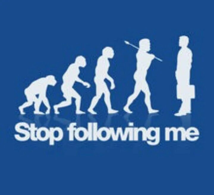 You are being followed