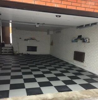 Как укладывать плитку в гараже