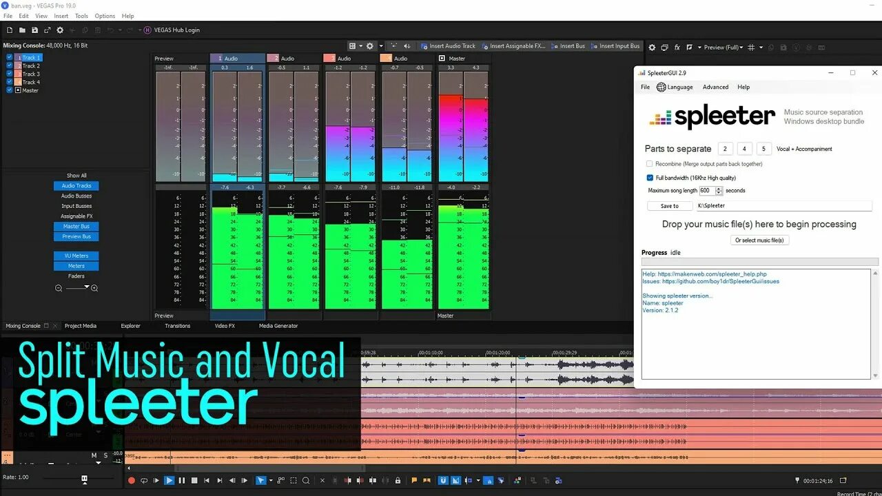 Vocal splitter. Vocal splitter