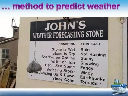 Predict weather