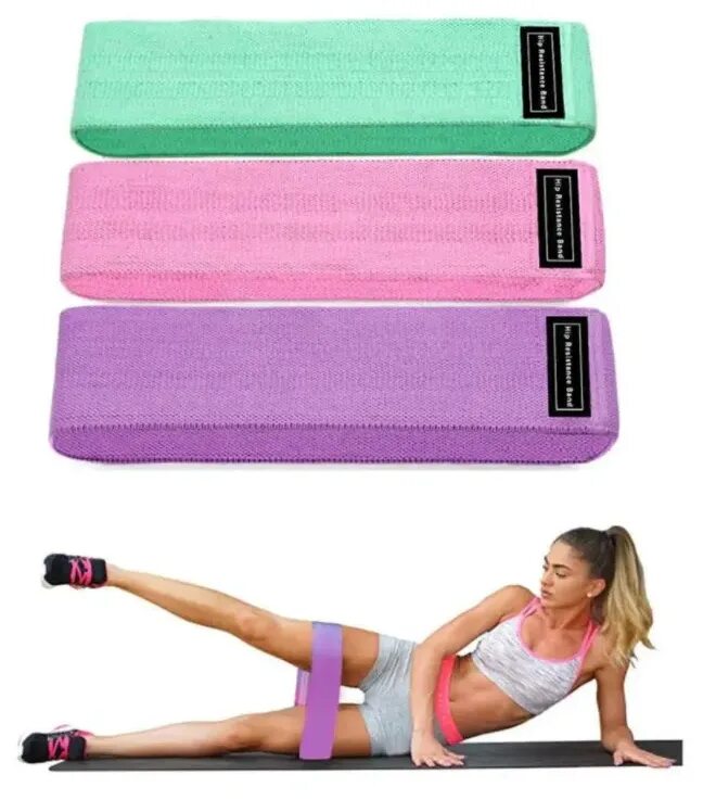 набор фитнес резинок resistance bands fitness sport. тканевые резинки для фитнеса luting fit 3 шт. Hip resistance band резинки. ленточный эспандер (фитнес резинка), сопротивление 7, 600*50*2,2мм. комплект тканевых резинок для фитнеса luting fit, 3 шт.