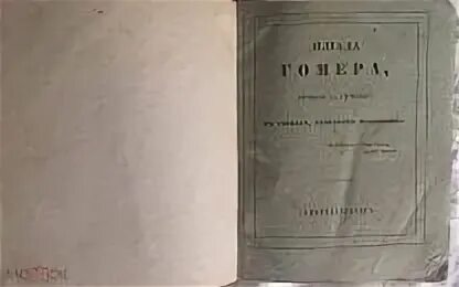 Гомер перевод гнедича