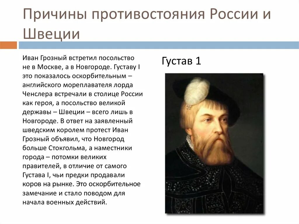 Борьба со швецией 7 класс история. Причины противостояния России и Швеции. Россия и Швеция отношения. Причины противостояния России и Швеции в 16 веке. Причины борьбы России со Швецией.