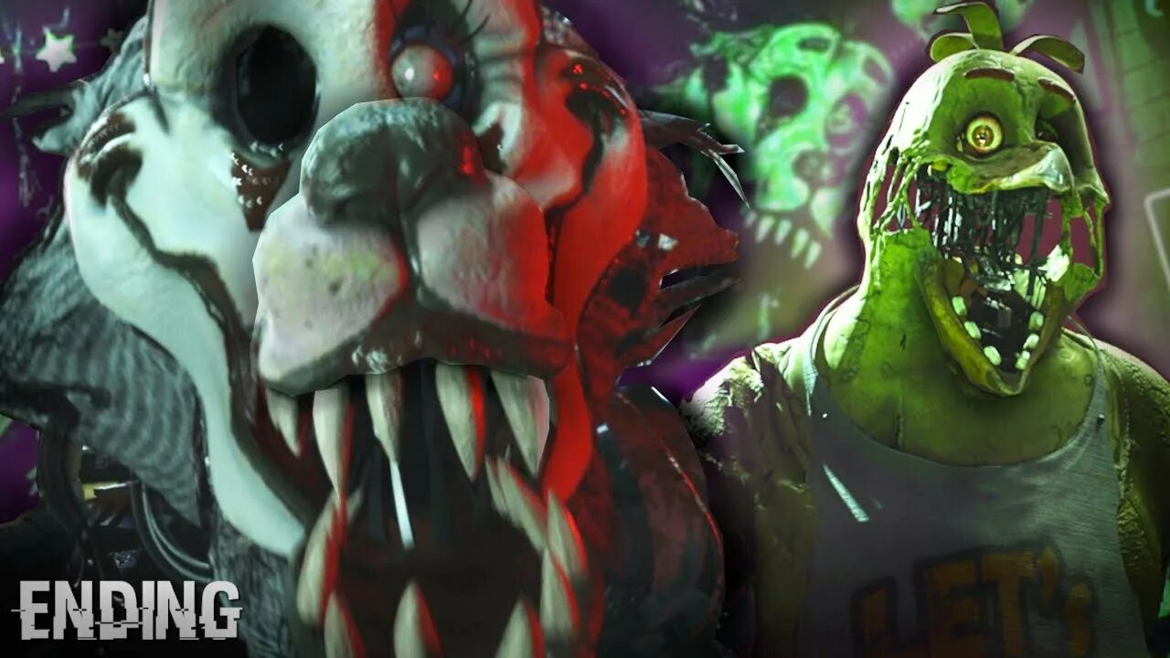 Fnaf jr animatronics
