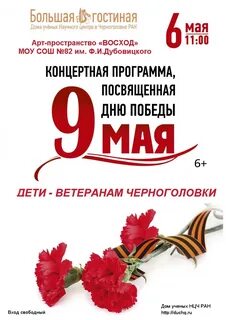 Концертная программа победы