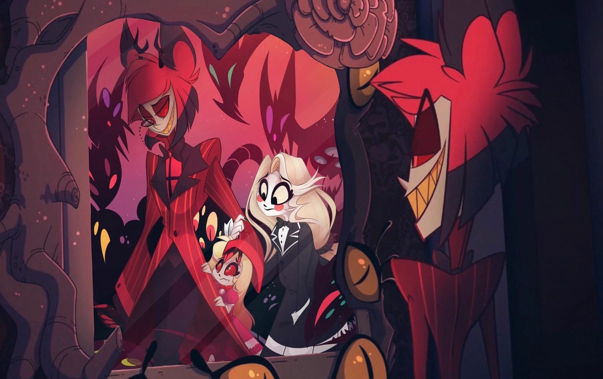 Hide away hazbin hotel animation 50k comission