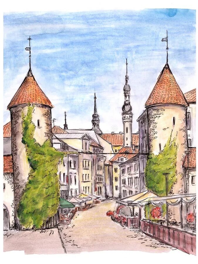 Рисунки таллина. Рисунки таллина. Старый таллин графика. Рисунки таллина. Рисунки таллина.