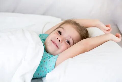 Child sharing bed
