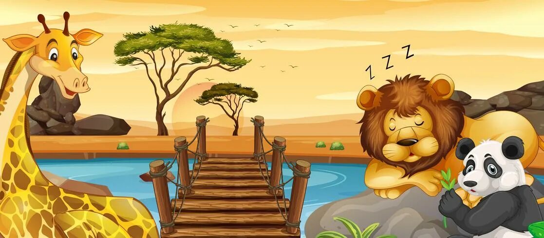 Animals rest
