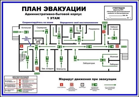 План эвакуации городов