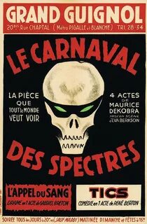 Paris, ville d'arts, de cultures et du Grand Guignol.