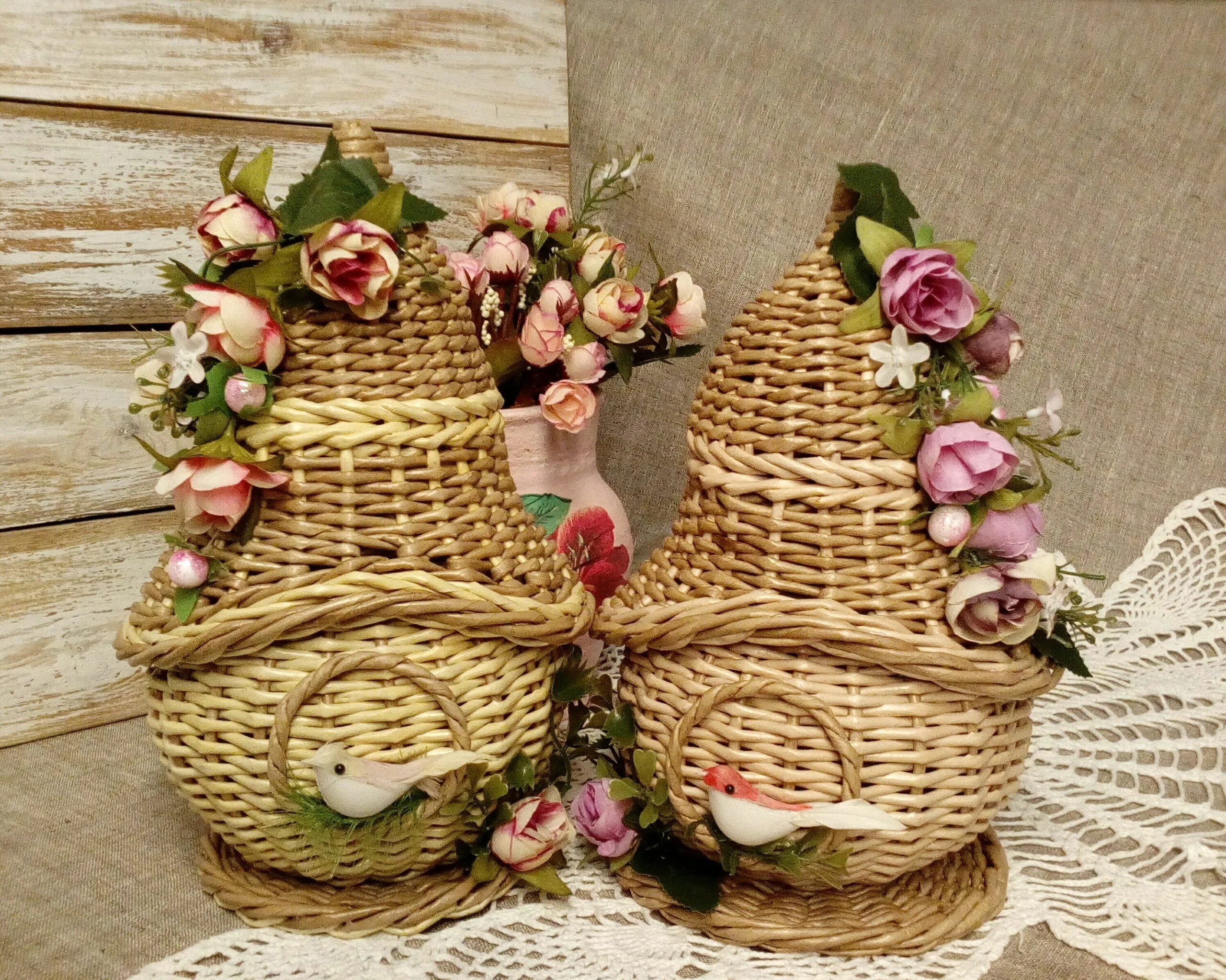 плетеные из бумажной лозы