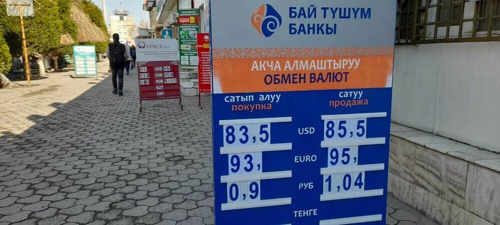 Курс рубля к сому сегодня в киргизии