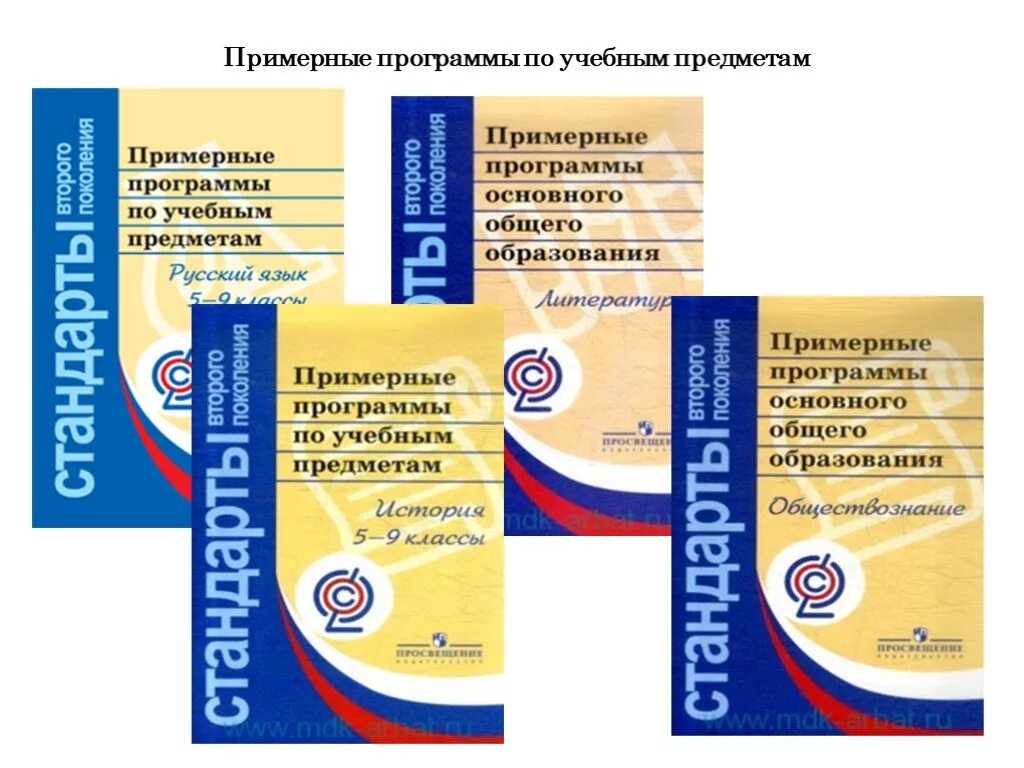 Образовательные программы 5 9 классы