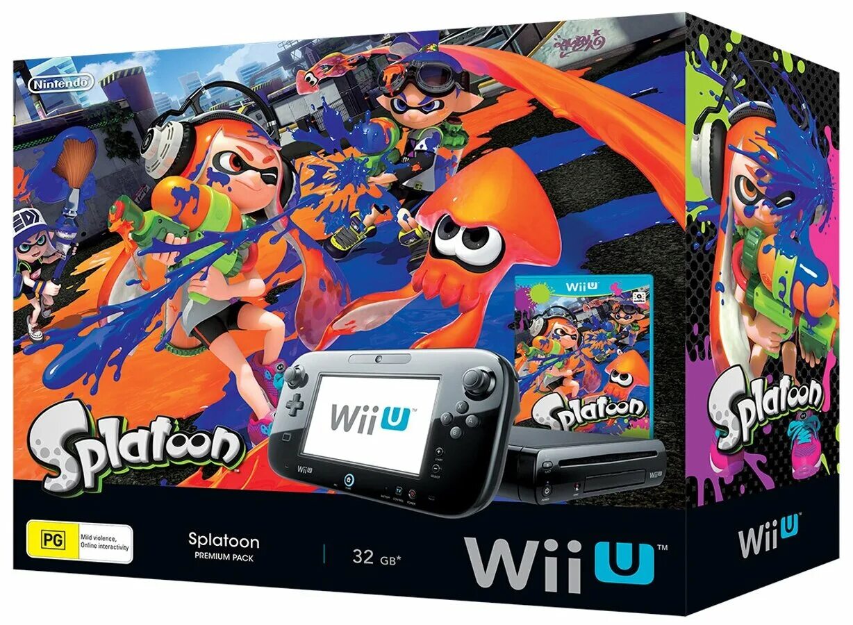 Игровая приставка Nintendo Wii u Premium Pack. Игровой консоль Nintendo Wii u Premium Pack. Splatoon Wii u. Splatoon Nintendo Wii u.