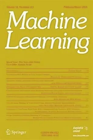 Machine learning journal. Journals about machines.