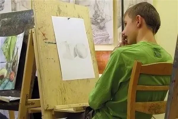 Не поступил в художественную школу