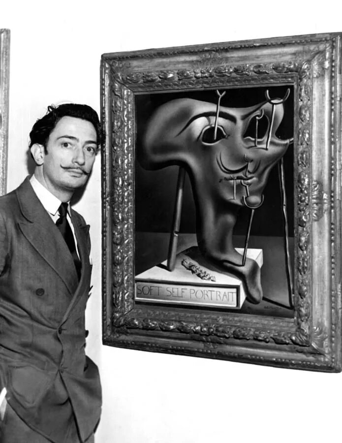 История сальвадора дали. Сальвадор дали. Сальвадор дали (Salvador Dali) (1904-1989). Salvador Dali autoportrait. Сальвадор дали портрет.