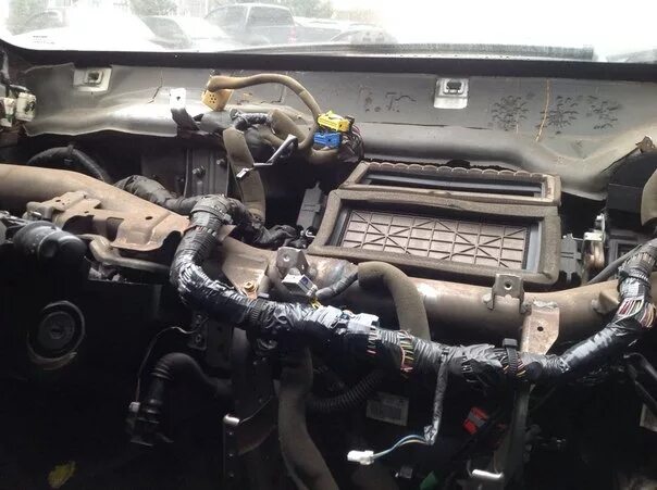 Ремонт печки ч.2 и подключил автозапуск - Nissan Primera (P10), 1,6 л, 1996 года