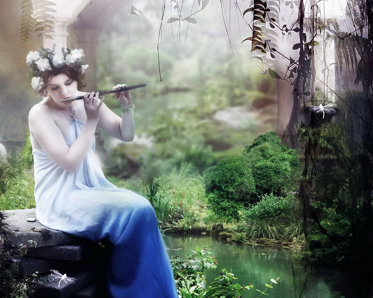 Флейта фэнтези. Музыкальные инструменты арт. Девушка с флейтой. Лирическая флейта. Лирическая флейта.