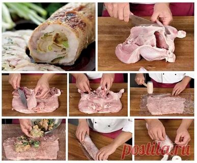 Рецепт куриного рулета из целой курицы