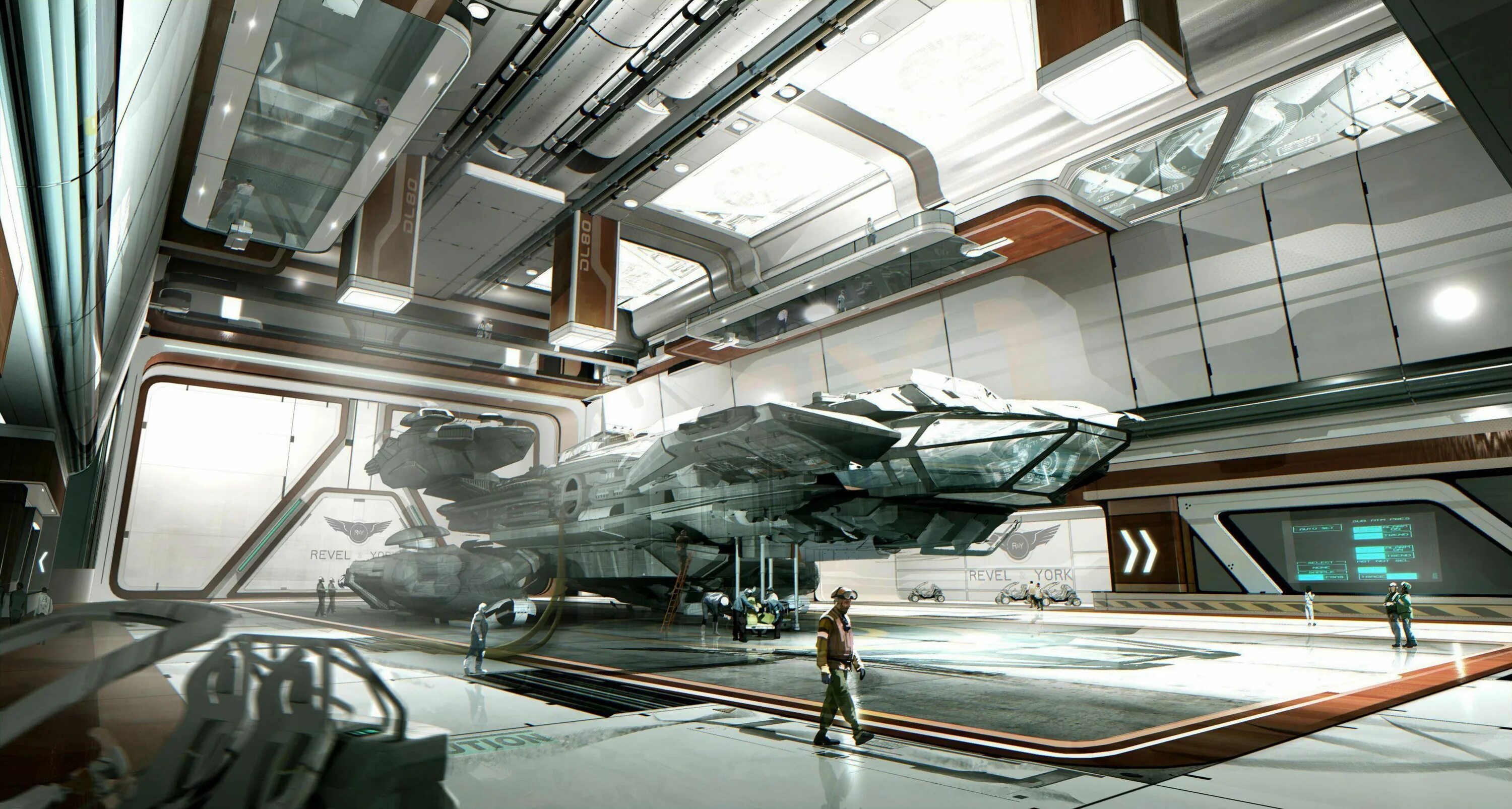 Star Citizen ангар. Star Citizen интерьер. Star Citizen корабли Concept. Интерьер космического корабля Star Citizen. Sci fi перевод