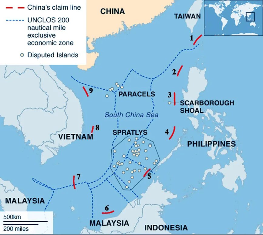 Международно территориальные споры. Территориальные претензии Китая в Южно китайском море карта. Спорные территории Китая в Южно-китайском море. Претензии Китая в Южно-китайском море. Территориальные претензии Китая Парасельские острова.