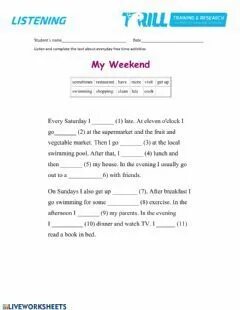 What are you do last weekend. Weekend текст на английском. Weekend Worksheets. Топик по английскому языку my weekend. My weekend Worksheets.