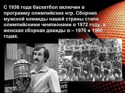 Когда баскетбол включен в программу олимпийских игр