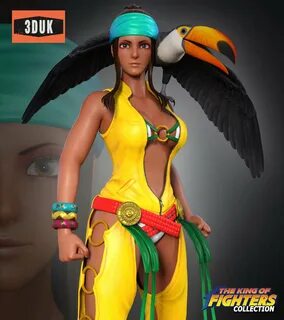 The King of Fighters Collection - Zarina For G8F Includes: Head Morph Apply...