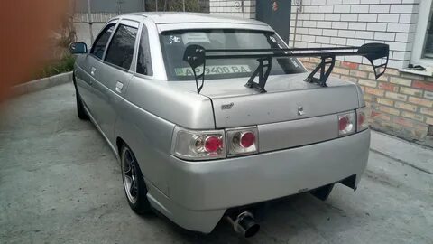 Спойлер на ваз 2110