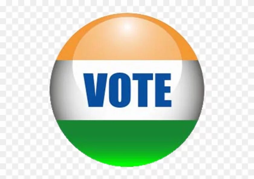 Vote day. Vote. Voting logo. 2024 Indian General election. You voted logo.