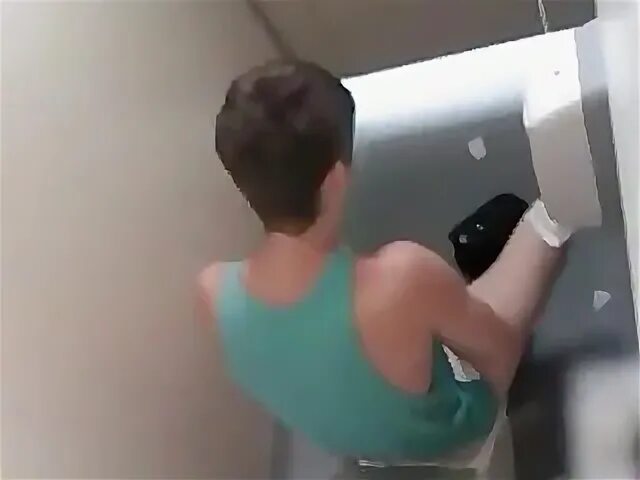 Hidden cam in toilet