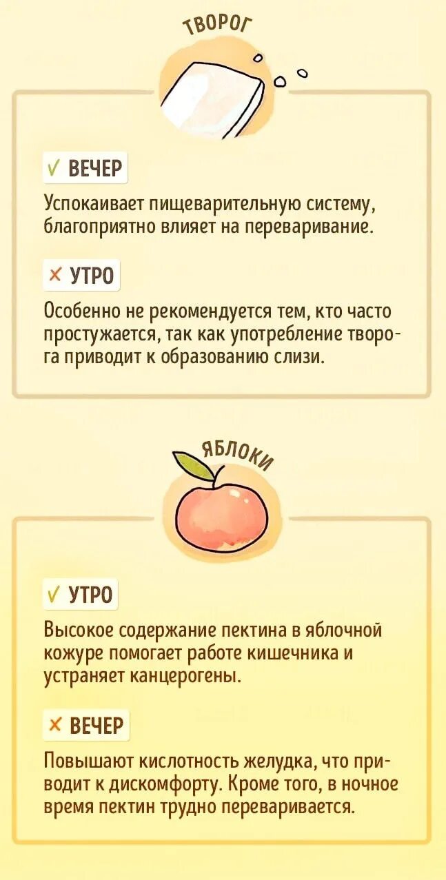 Есть утром и вечером. В какое время какие продукты лучше есть. когда какую еду лучше есть. какие фрукты лучше кушать утром. какие продукты в какое время суток лучше есть.