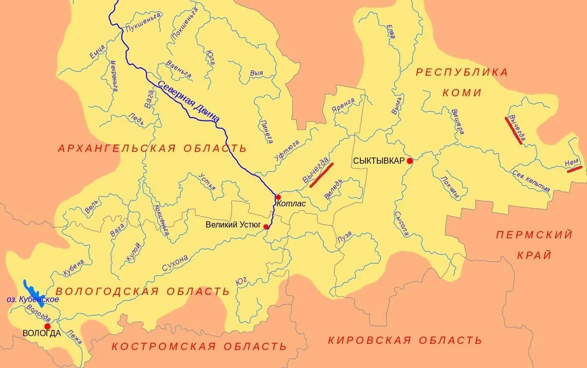 Бассейн реки Северная Двина на карте России. Бассейн реки Северная Двина на карте. Река Северная Двина на карте России. Бассейн реки Северная Двина.