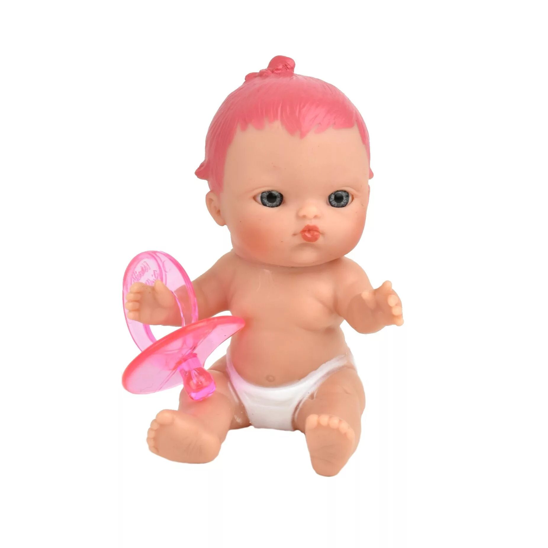 Мини пупсы. Розовый пупс. Пупсики для девочек. Кукла пупс с розовыми волосами.