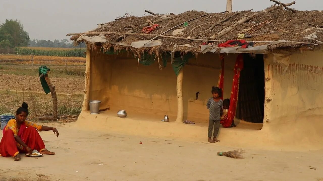 Непальская деревня. Rural Lifestyle. Village Lifestyle.