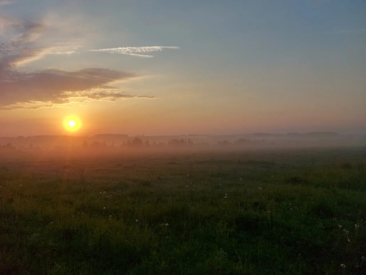 Рассвет завтра утром