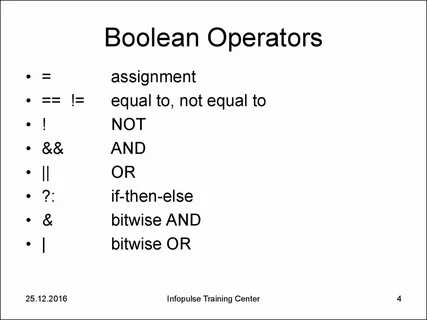 Boolean