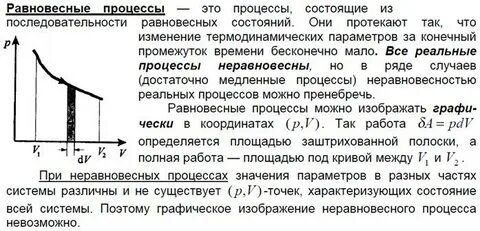 Термодинамический процесс и равновесие