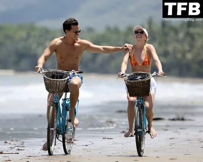 Holly Kingston Enjoys a Romantic Bike Ride with Jimmy Nicholson (29 Photos)...