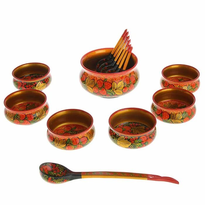 Наборы семенов хохломская роспись. Золотая хохлома посуда. Хохлома деревянная посуда. Хохломская роспись посуда. Хохлома набор.